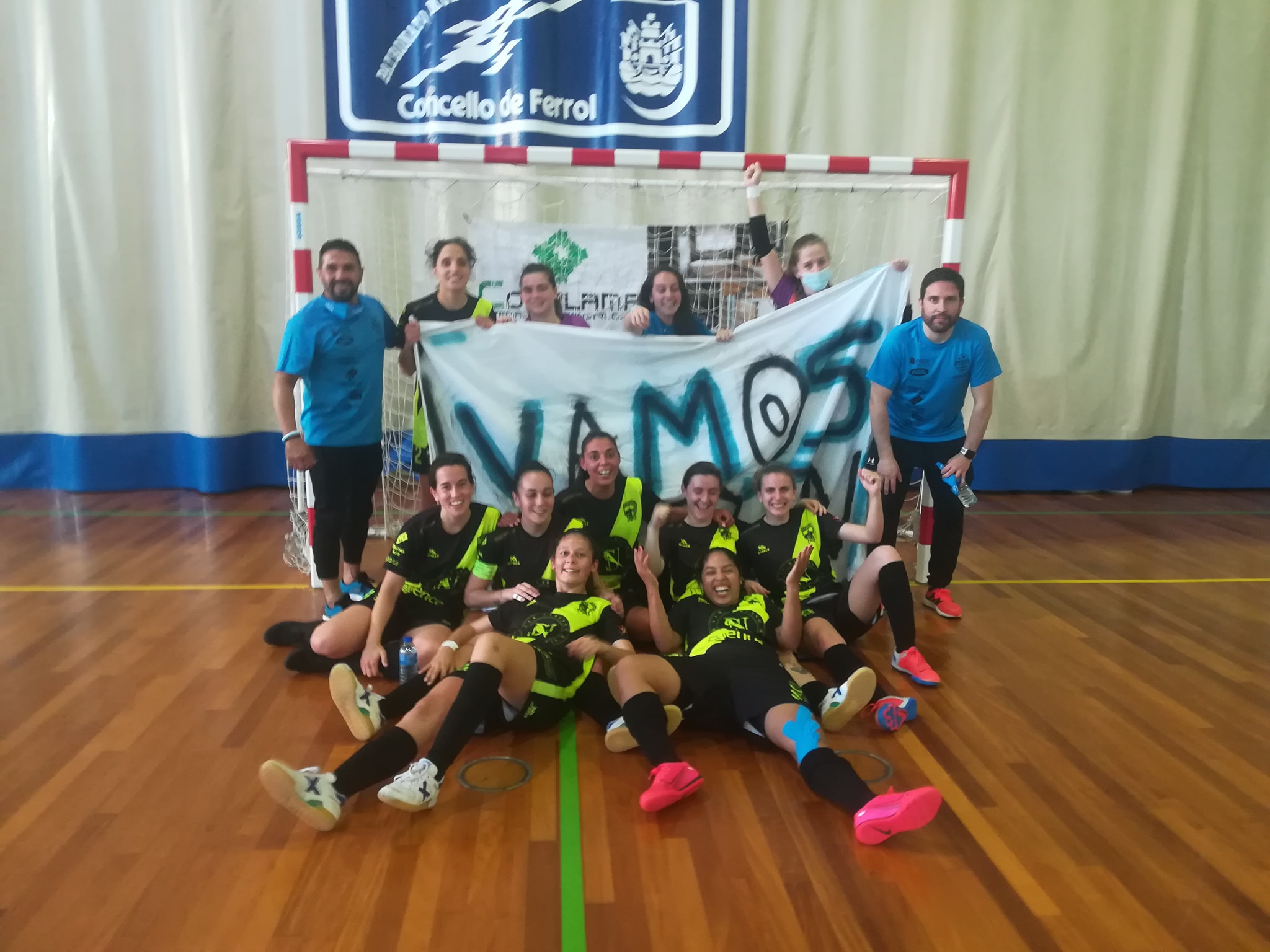 1ºdivision Ascenso del Marín Futsal a la Primera División Femenina
