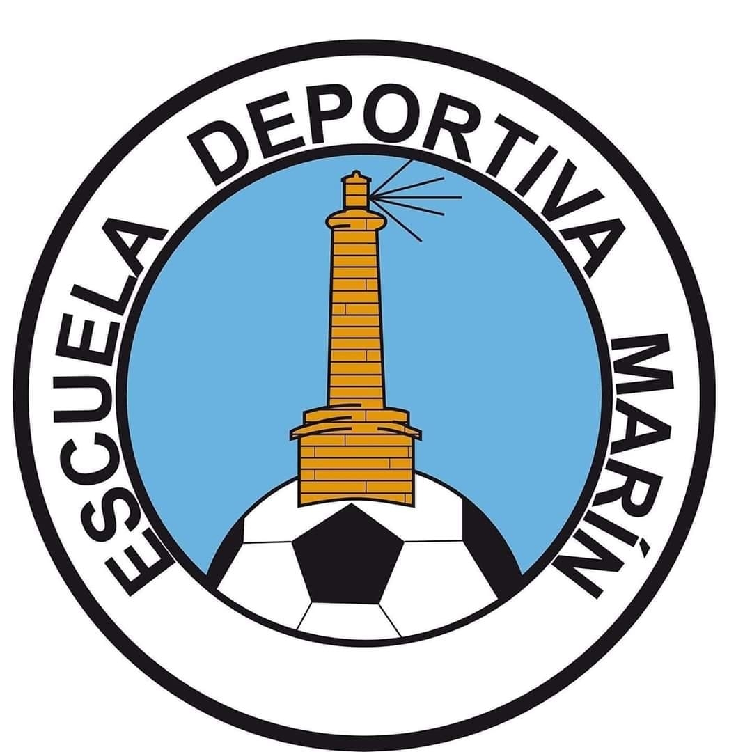 Escuela deportiva marin Escudo del equipo Escuela Deportiva Marin, uno de los tres que se fusionaron para crear el Marin Futsal